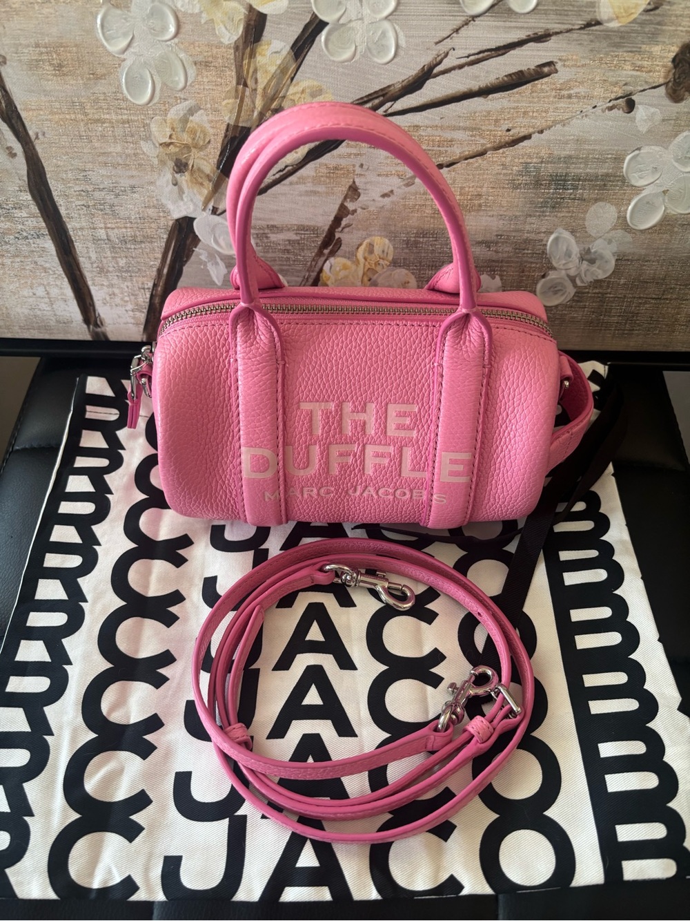 Marc Jacobs Pink The Duffle Mini Leather Satchel - Picture 3 of 14
